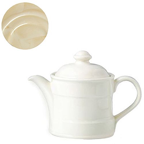 Steelite Performance Naturals Honey 15 Oz Teapot with Lid