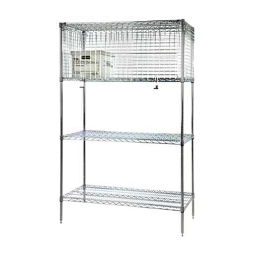 Focus Foodservice Chromate Finish 24 x 48 x 20" Security Module
