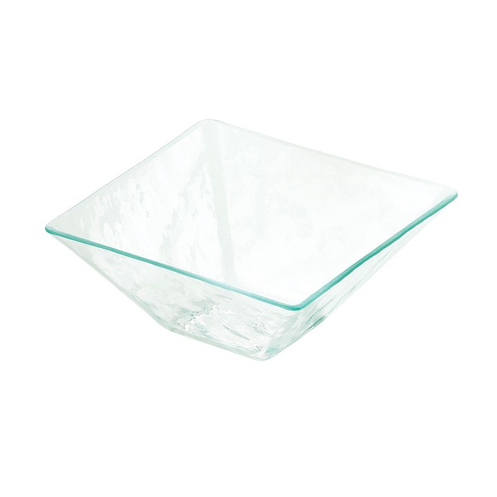 Gourmet Display&reg; 7" Square Textured Acrylic Bowl