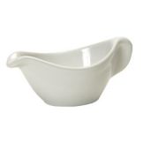 Tuxton&reg; 2-1/2 Oz. White Sauce Boat
