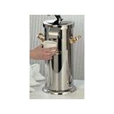 Airpot Complete Coverup Set, Lever Lid, Polished S/S W/ Gold Handles
