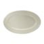 Buffalo Rolled Edge 13-5/8" x 9-1/8" Cream White Platter Buffalo Rolled Edge 13-5/8" x 9-1/8" Cream White Platter