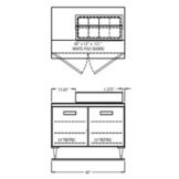 Randell&reg; Refrigerated Prep Table Model 9303-7