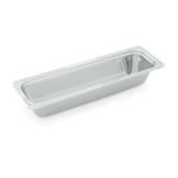 Miramar Half Size Long Rectangular Polished S/S Decorative Pan, 4.4 Qt