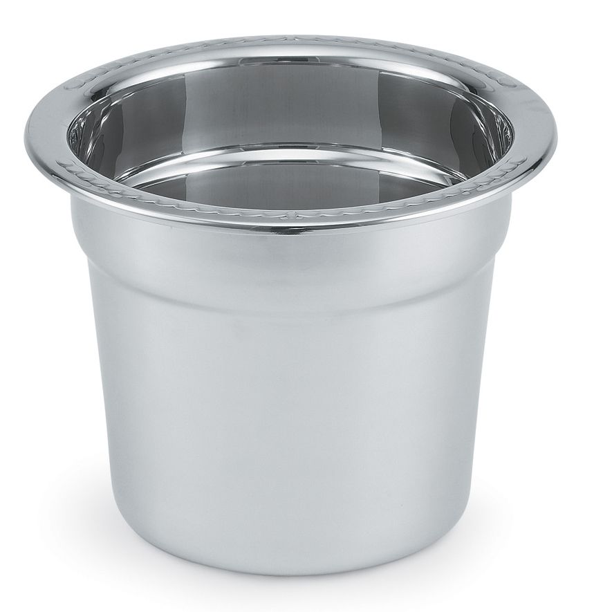 Miramar Polished S/S Decorative Soup Inset, 7 Qt