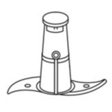 Berkel Cutter Knife for B32 Series Mixers