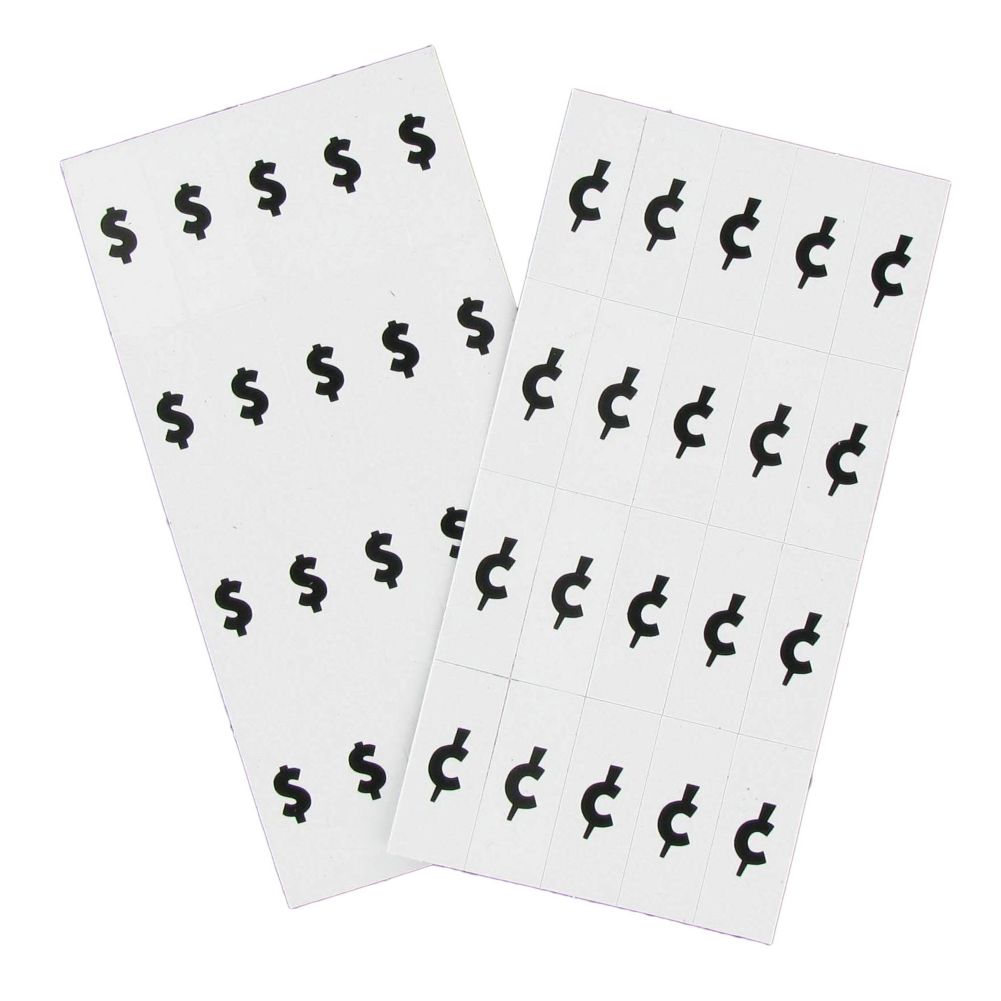 Black / Red / White Insert for Shelf Molding, 1-1/4" x 1/2"