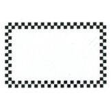 Style P Black Check Write-On / Wipe-Off Tag, 2" x 3"