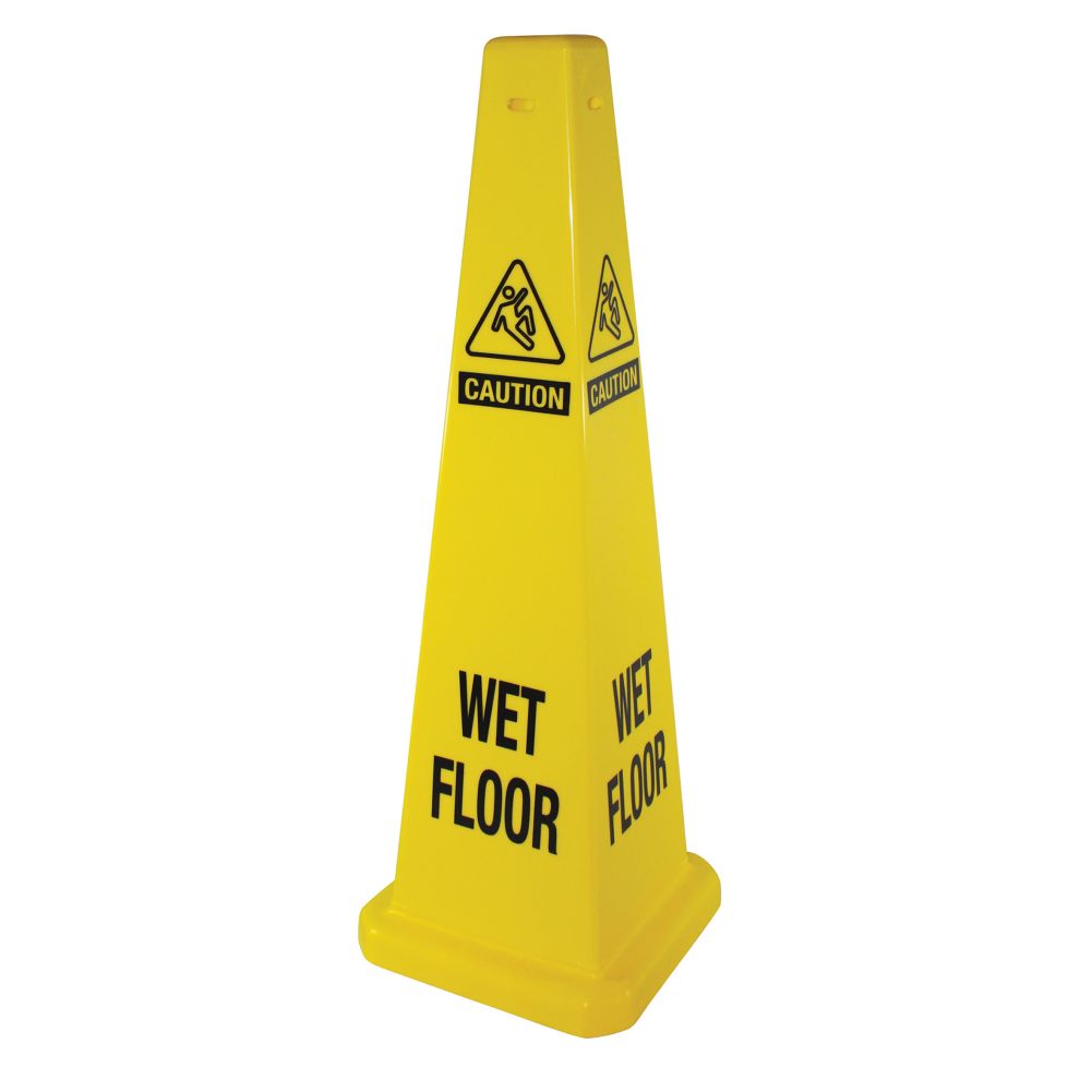 Impact&reg; 36"x12" Yellow Wet Floor Sign