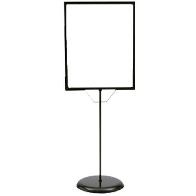 Black Poster / Ad Floor Stand Sign Holder 22" x 28"