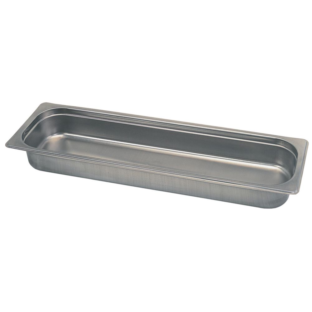 Update International Anti-Jam Half-Size 2-1/2 In Deep Steam Table Pan