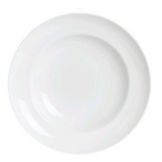 Steelite Rene Ozorio Aura Duo White Rim 7 Oz Soup Plate