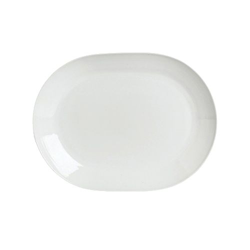 Steelite Rene Ozorio Aura 8-1/4" x 6-1/4" Race Track Platter