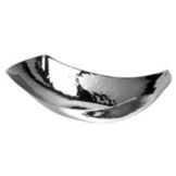 Steelite Worthy, Noble & Kent Hammered S/S 90 Oz Curved Bowl