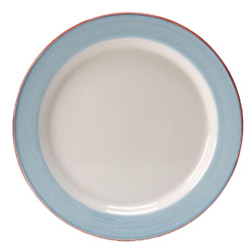 Steelite Simplicity Rio Blue 10-5/8" Slimline Plate