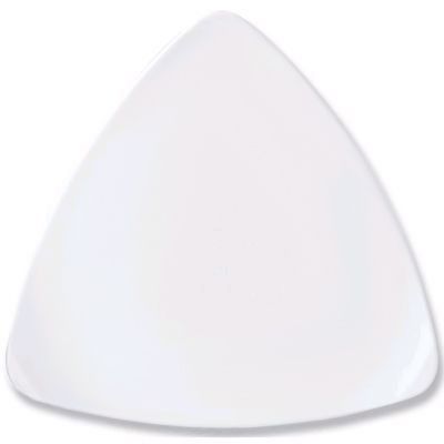 Steelite Performance Simplicity White 11-3/4" Triangular Plate