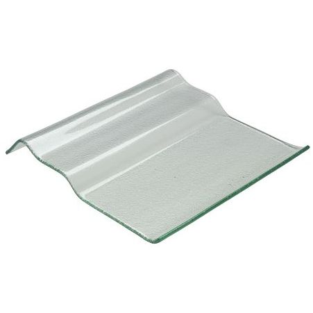 Steelite Creations Clear Glass Flow Platter