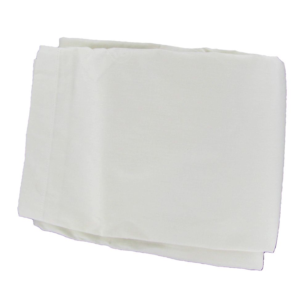 Thomaston Mills Extra Long Flat Sheet, Bone, 81x115