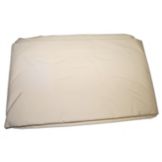 Thomaston Mills Full Deep Pocket Fitted Sheet , Bone, 54X80X11