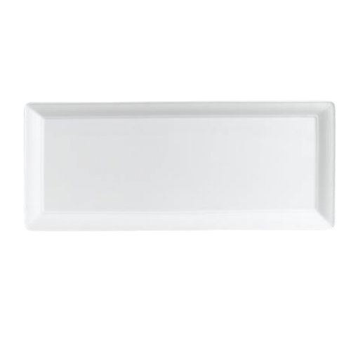 Steelite Rene Ozorio Aura 9-1/2" x 4-3/4" Embossed Tray