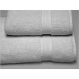 Dundee White Terry Wash Cloth, 12 x 12, 16 oz