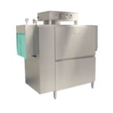 Meiko 54" Single Tank Elec. Rack Conveyor Dishwasher w/ Tall Hood