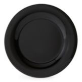 G.E.T. Black Elegance&trade; 9" Wide Rim Melamine Plate
