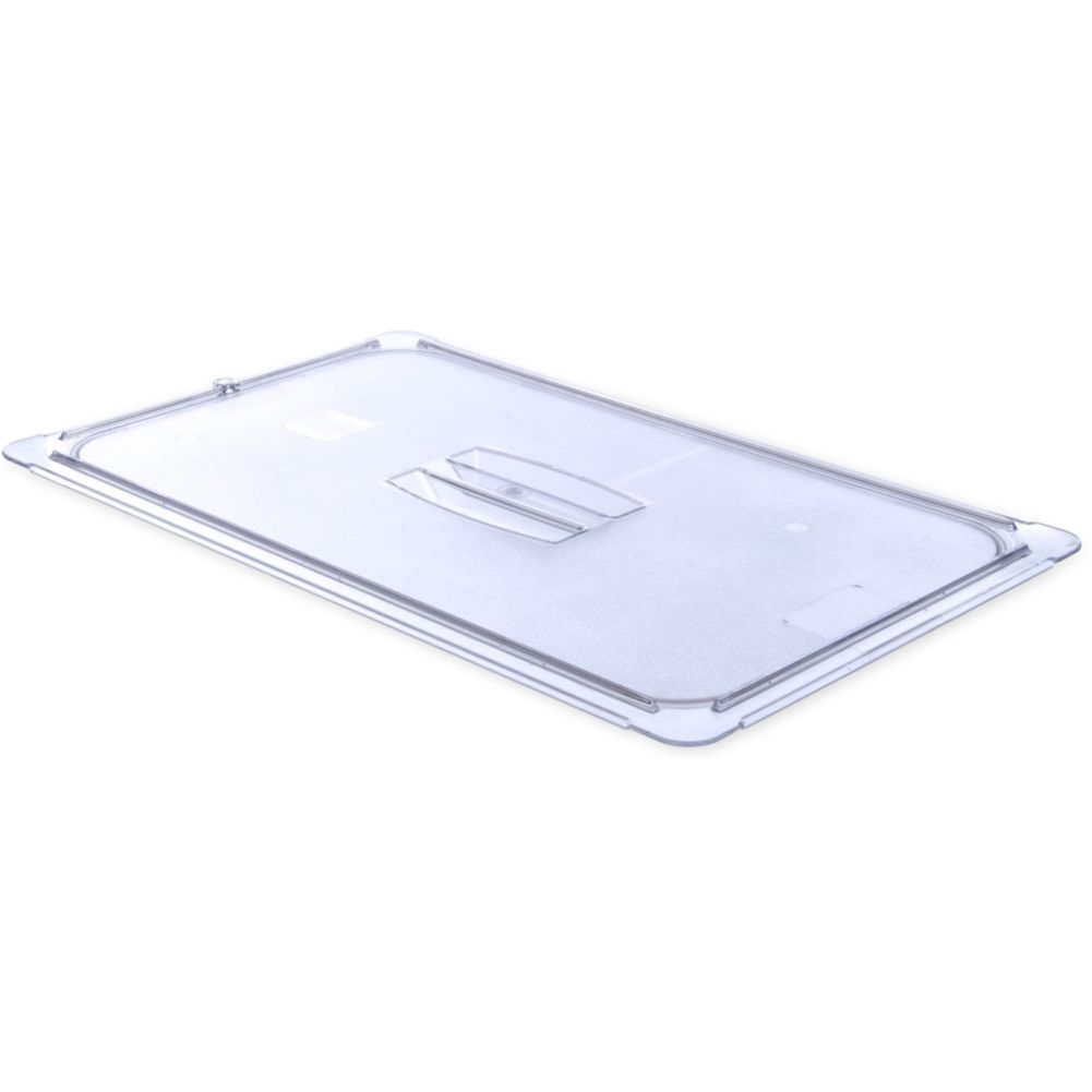 Carlisle Foodservice Universal Clear Univ. Full Size Handled FP  Lid