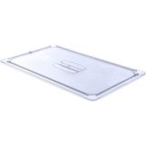 Carlisle&reg; Top Notch&reg; Clear Full Size Handled Food Pan Lid