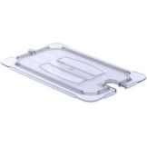 Carlisle Top Notch&reg; 1/4 Size Handled Notched Food Pan Lid