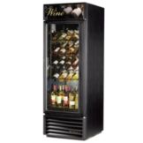 True&reg; Black 5-Shelf Wine Merchandiser, 23 Cubic Ft