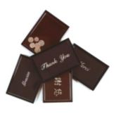 Traex&reg; "THANK YOU" 4.5" x 6.5" Black Tip Tray