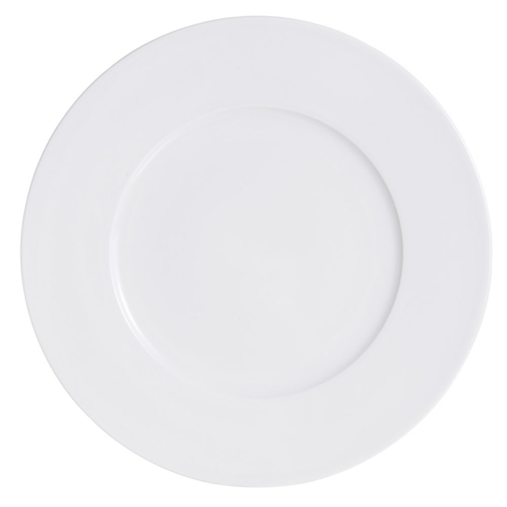 Cardinal Arcoroc Candour White Porcelain 10-1/2" Banquet Plate
