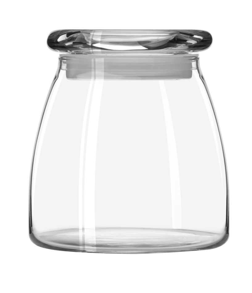 Libbey 27 Oz Glass Vibe Jar w/ Flat Lid