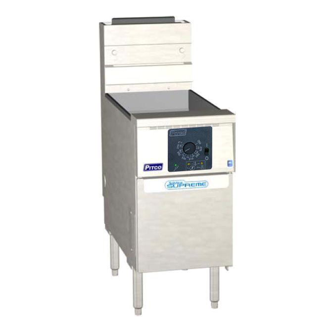Pitco&reg; Solstice&trade; Supreme 75 Lb Gas Fryer with (1) Full Tank