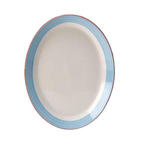 Steelite Performance Simplicity Rio Blue 10" Coupe Platter