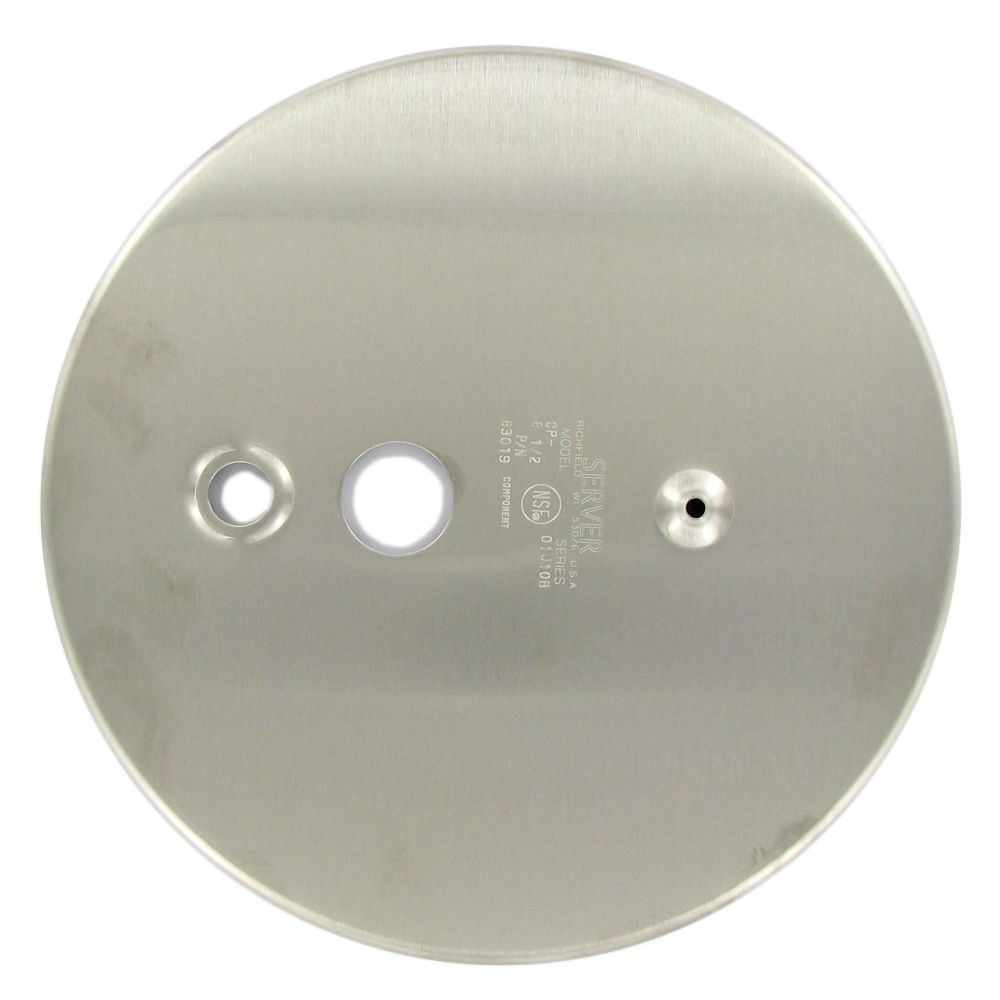 Server Sauce Pump w/ Thermometer Hole + 7 qt Lid