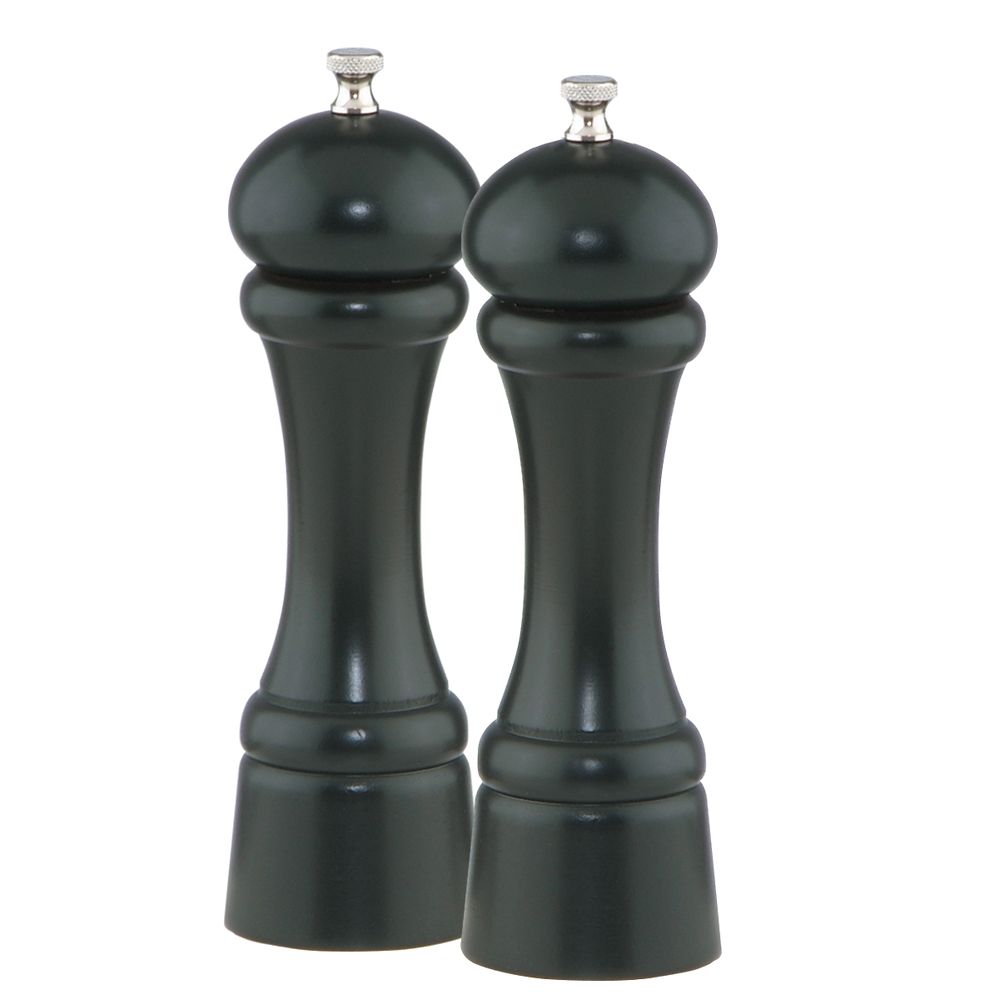 Chef Specialties 8" Windsor Salt Mill/Pepper Mill, Ebony Finish