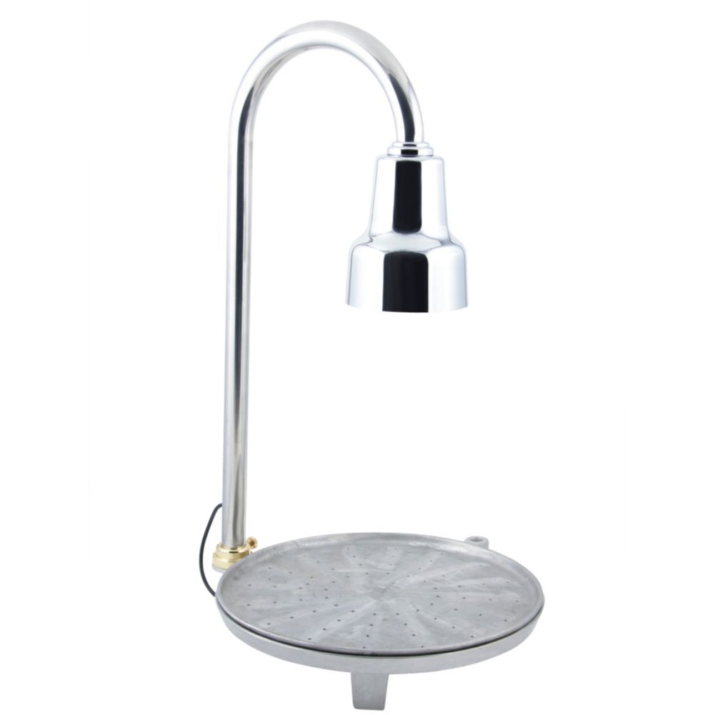 Bon Chef 23" Pizza Server w/ Heated Pan + Infrared Heat Lamp