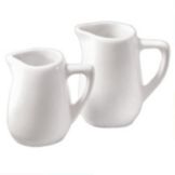 Diversified Ceramics Ultra White 5.5 oz Nasa Creamer
