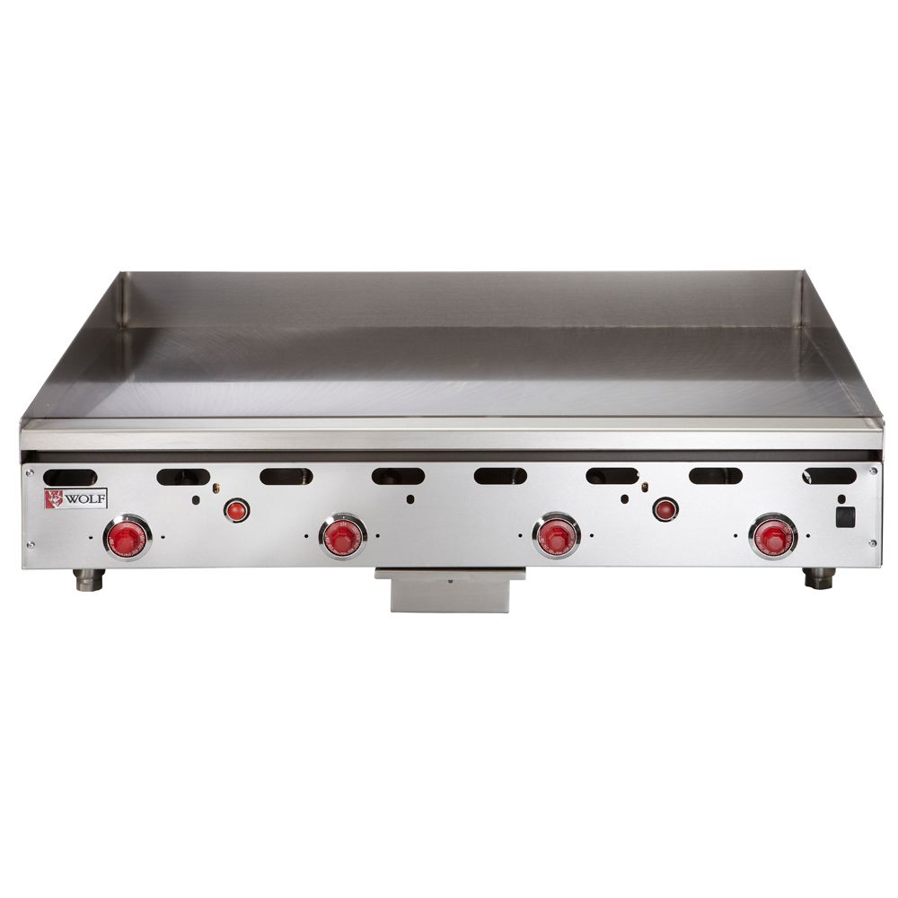 Wolf Range Heavy Duty 108000 BTU Gas Griddle w/ 3/4" Thick Plate