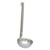 Adcraft&reg; 3 Oz. Stainless Steel 2 Piece Ladle