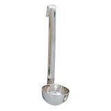 Adcraft&reg; 1 Oz. Stainless Steel 2 Piece Ladle