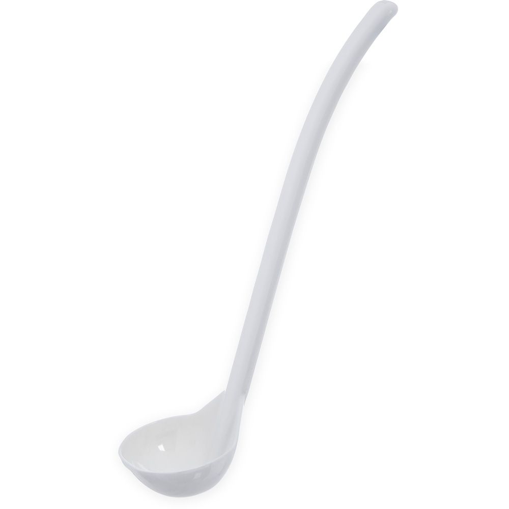 Carlisle Ladle, White, 9-1/2" 1 oz