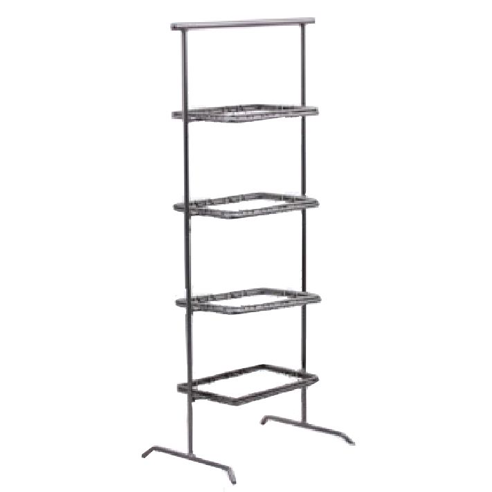 Dover European Metalworks Steel 4-Tier Petite Pane' Stand