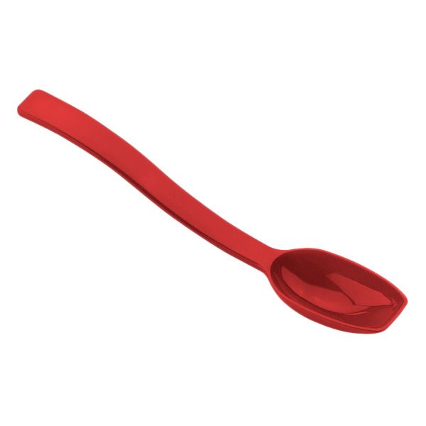 Cambro Camwear&reg; 8" 1/4 oz Solid Red Salad Spoon