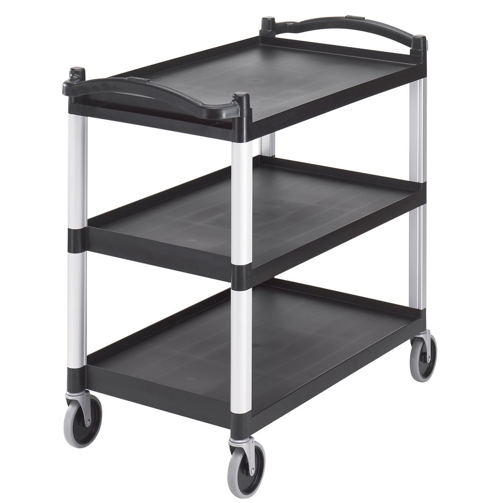 Cambro Black Knockdown Utility Cart