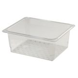 Cambro Clear Camwear&reg; Colander for Half Size Food Pans