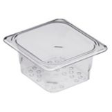 Cambro Clear Camwear&reg; Colander for 1/6 Size Food Pans