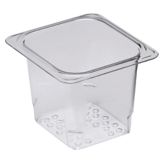 Cambro Clear Camwear&reg; Colander for 1/6 Size Food Pans